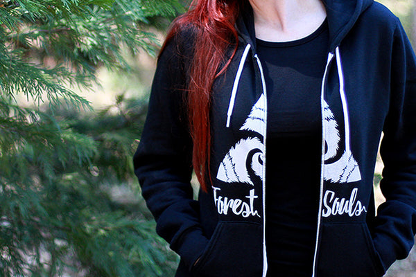 Old Soul Zip Hoodie - Forest Souls LLC